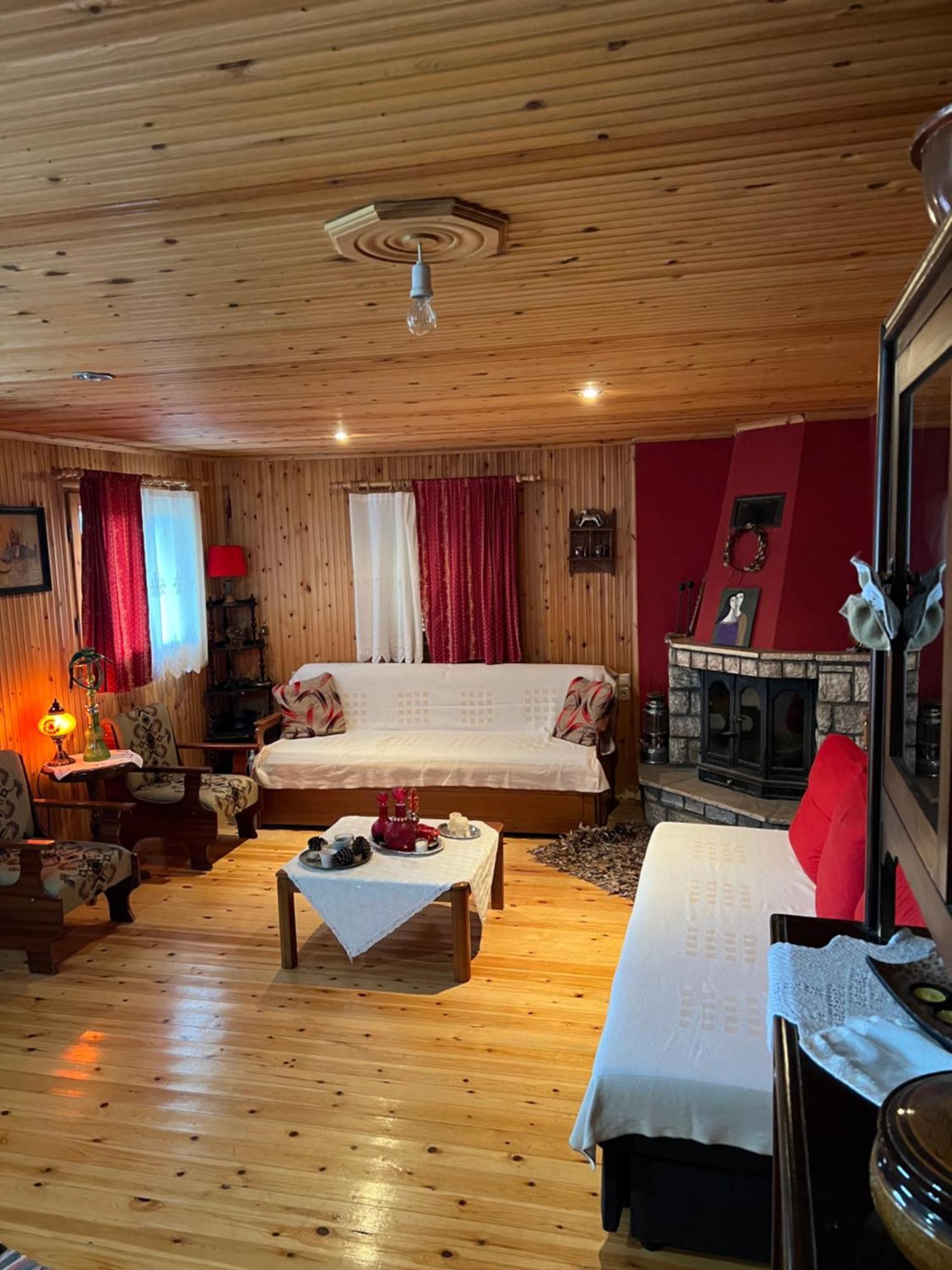 Traditional Wooden Apartment Koutsodimos Exterior photo